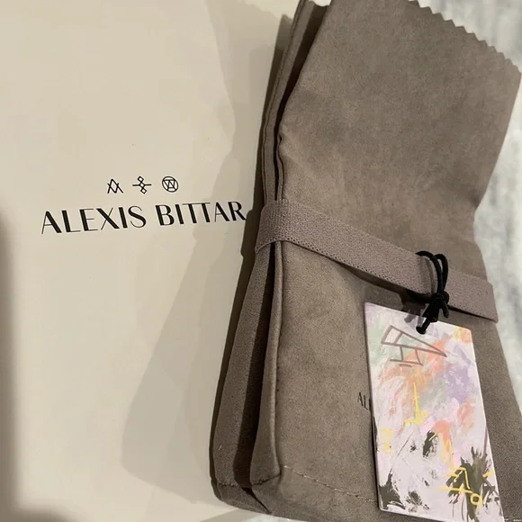 TWO New Alexis Bittar jewelry bags - Picture 5 of 7